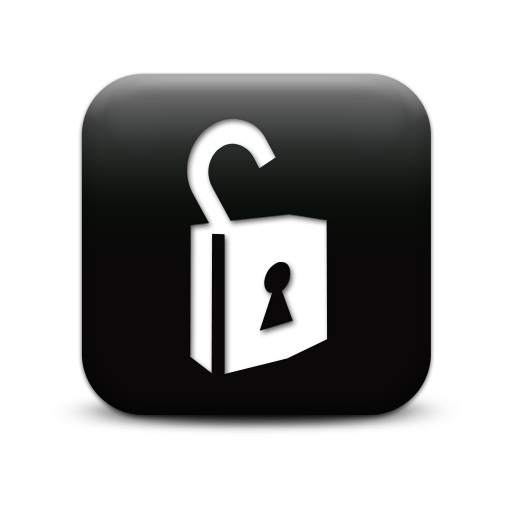 Unlocked padlock image